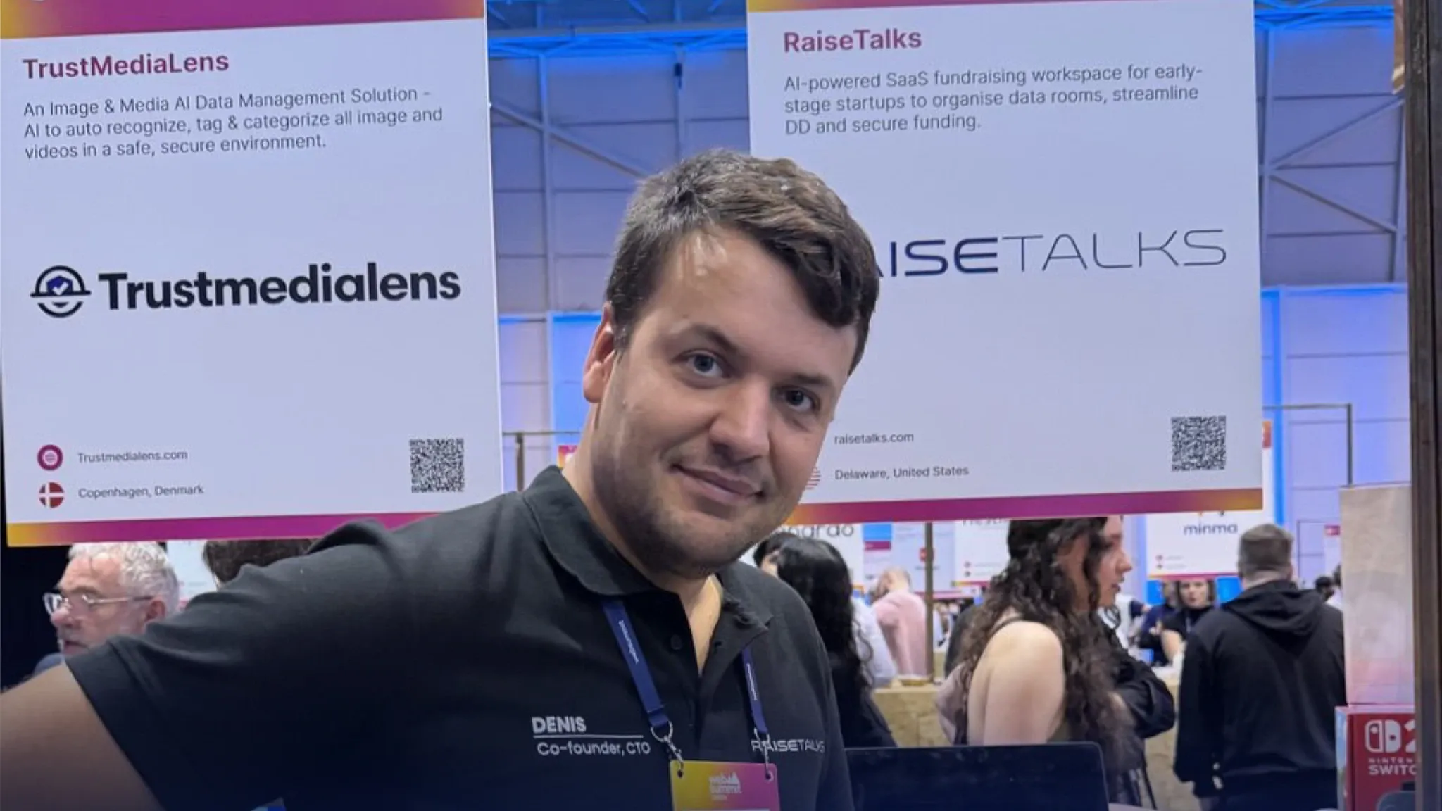 RaiseTalks at the Trustmedialens event