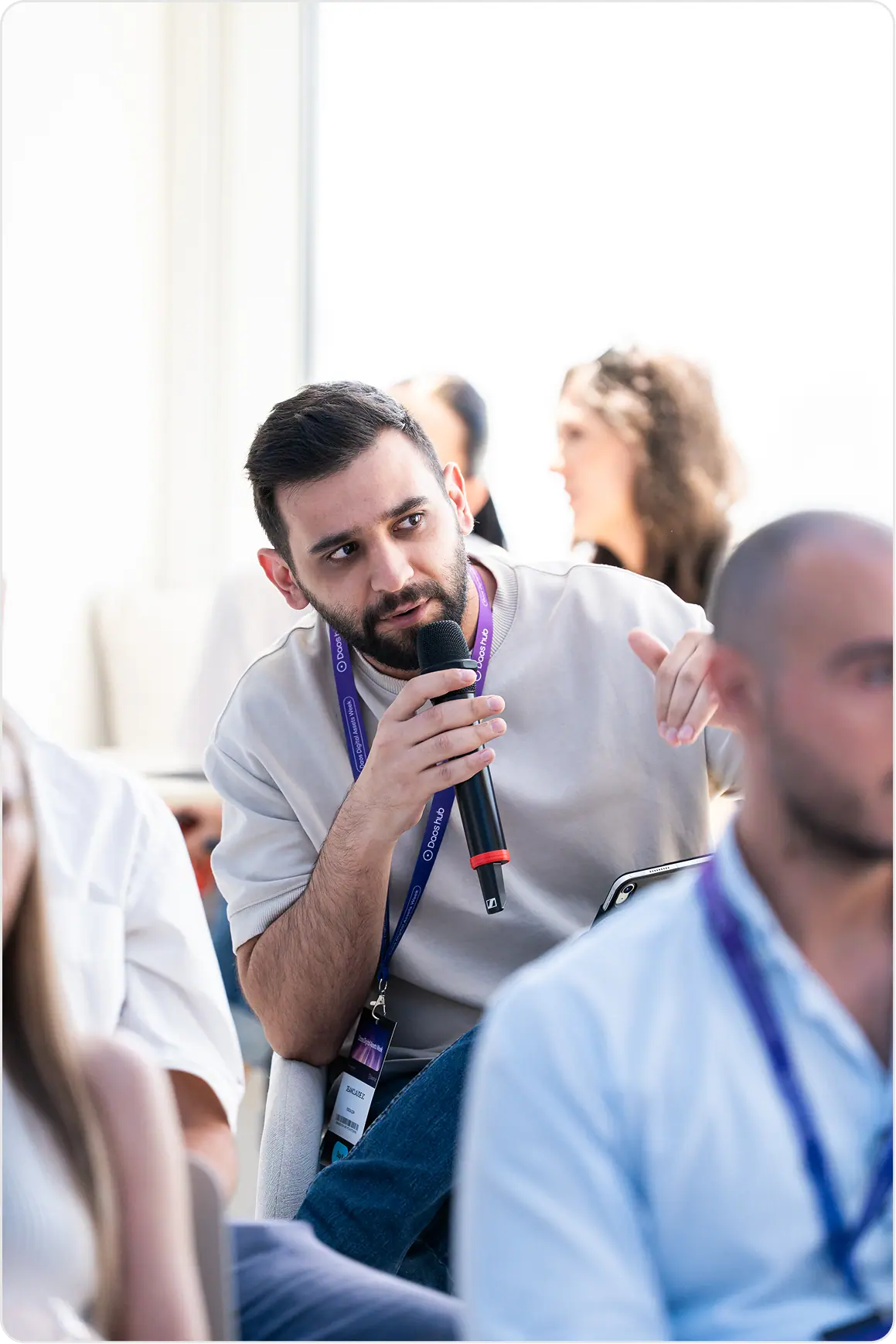 Speaker at a RaiseTalks event