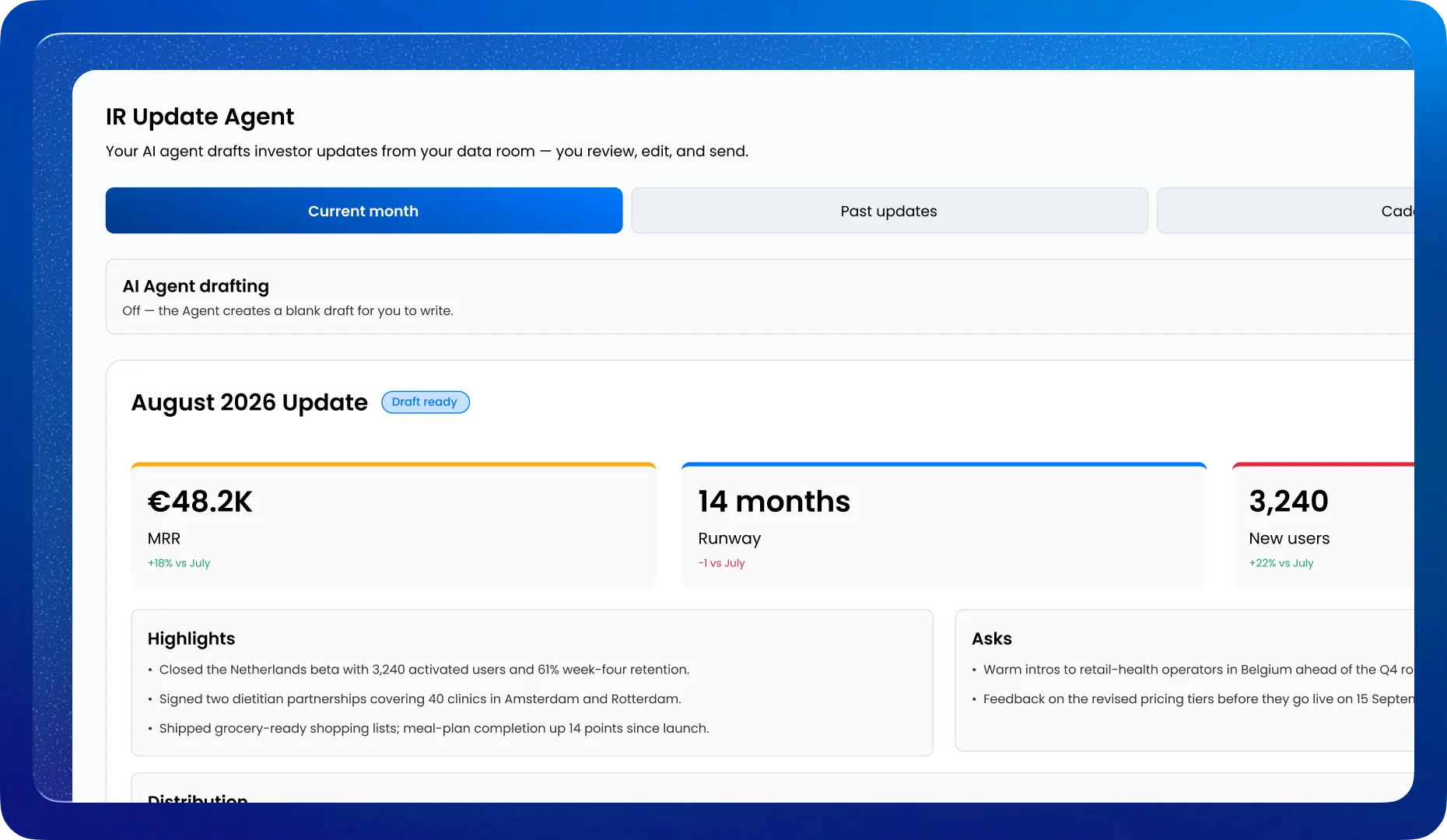 IR Updates